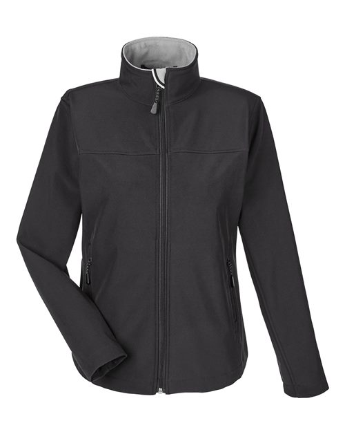 Devon & Jones D995W Ladies' SoftShell Jacket #color_BLACK