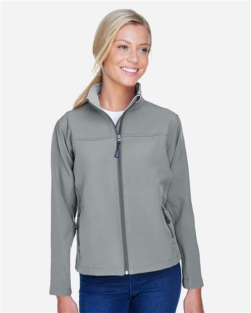 Devon & Jones D995W Ladies' SoftShell Jacket #color_CHARCOAL