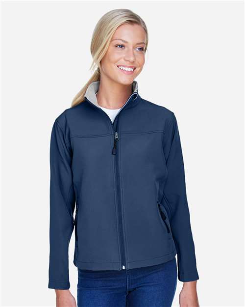 Devon & Jones D995W Ladies' SoftShell Jacket #color_NAVY