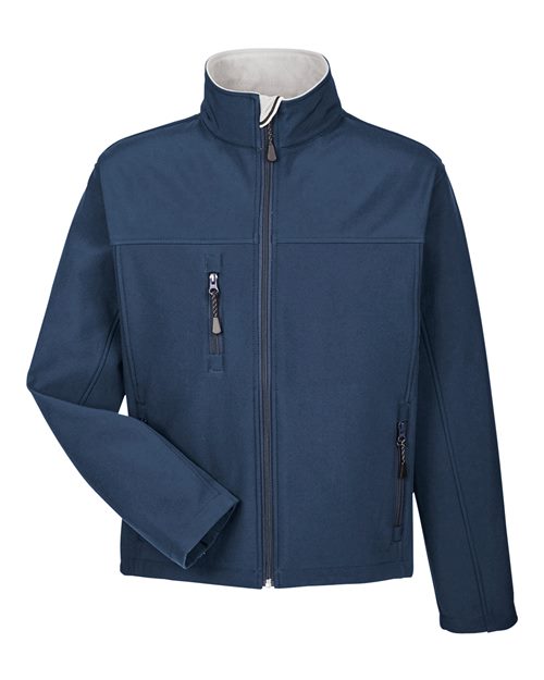Devon & Jones D995 Men's Soft Shell Jacket #color_NAVY