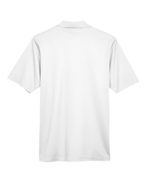 Devon & Jones DG20T CrownLux Performance Men's Tall Plaited Polo #color_WHITE