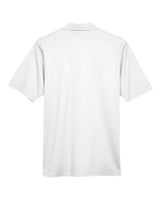 Devon & Jones DG20T CrownLux Performance Men's Tall Plaited Polo #color_WHITE