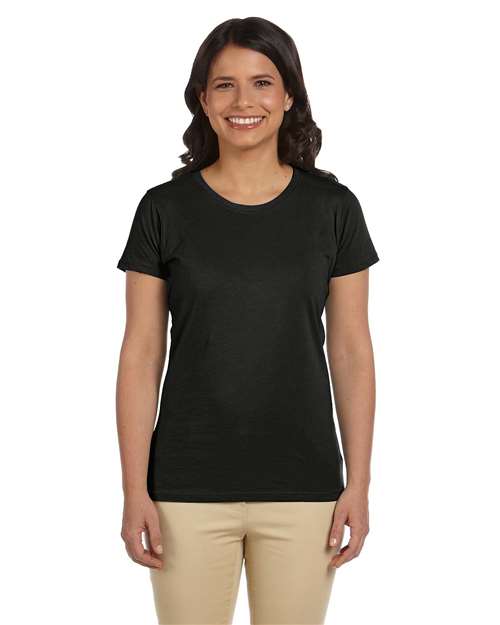 econscious EC3000 Ladies' 100% Organic Cotton Classic Short-Sleeve T-Shirt #color_BLACK