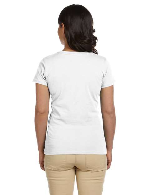 econscious EC3000 Ladies' 100% Organic Cotton Classic Short-Sleeve T-Shirt #color_WHITE