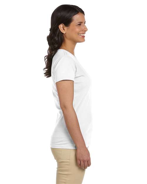 econscious EC3000 Ladies' 100% Organic Cotton Classic Short-Sleeve T-Shirt #color_WHITE