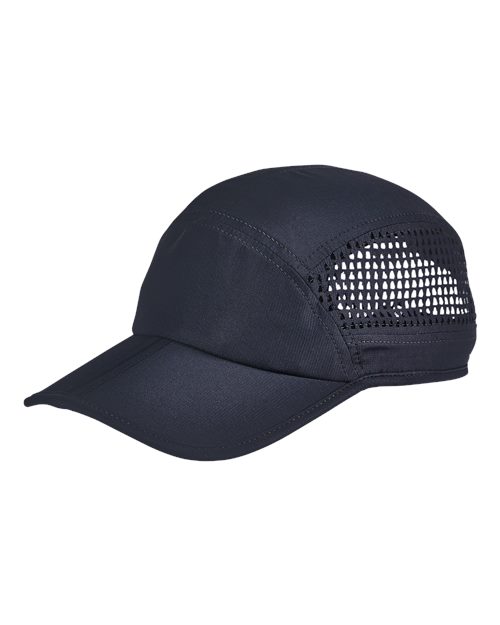 Big Accessories BA657 Foldable Bill Performance Cap #color_NAVY