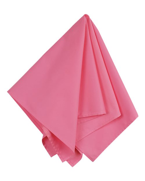 Big Accessories BA001 Solid Bandana #color_PINK