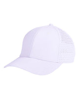 Big Accessories BA537 Performance Perforated Cap #color_WHITE