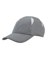 Big Accessories BA514 Performance Cap #color_GREY