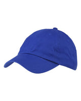 Big Accessories BX001Y Youth 6-Panel Brushed Twill Unstructured Cap #color_ROYAL