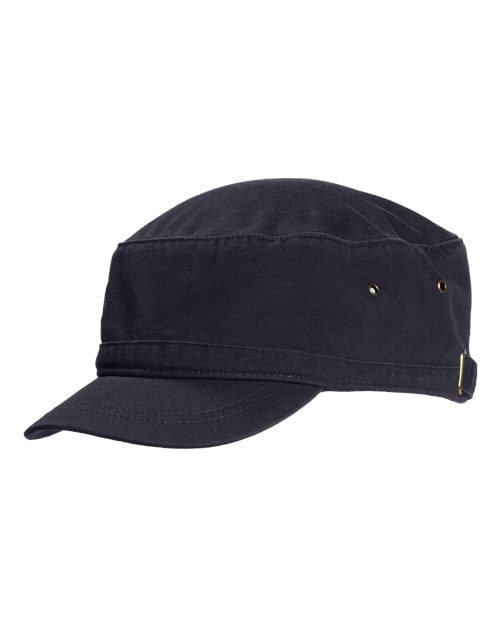 Big Accessories BA501 Short Bill Cadet Cap #color_NAVY