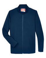 Team 365 TT80 Men's Leader Soft Shell Jacket #color_SPORT DARK NAVY