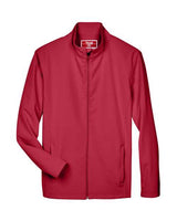 Team 365 TT80 Men's Leader Soft Shell Jacket #color_SP SCARLET RED