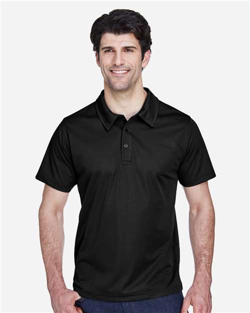 Team 365 TT21 Men's Command Snag Protection Polo #color_BLACK