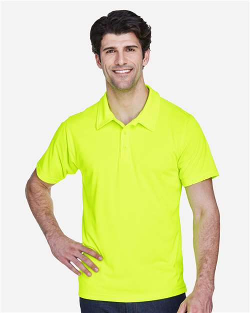 Team 365 TT21 Men's Command Snag Protection Polo #color_SAFETY YELLOW