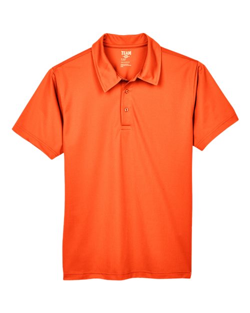 Team 365 TT21 Men's Command Snag Protection Polo #color_SPORT ORANGE