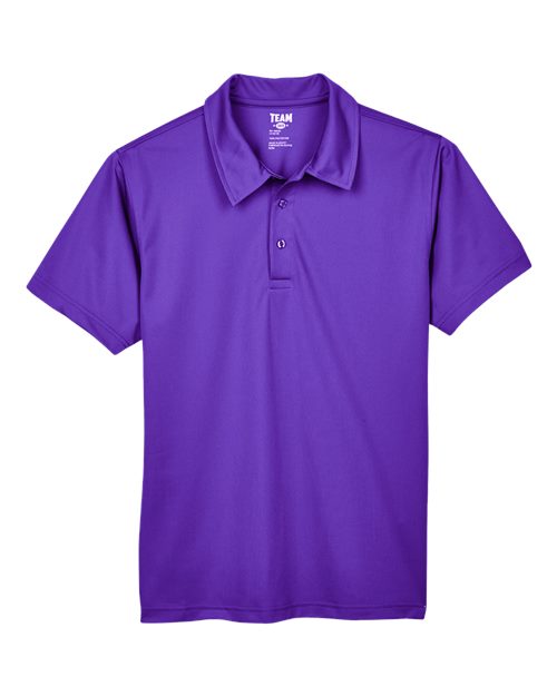 Team 365 TT21 Men's Command Snag Protection Polo #color_SPORT PURPLE