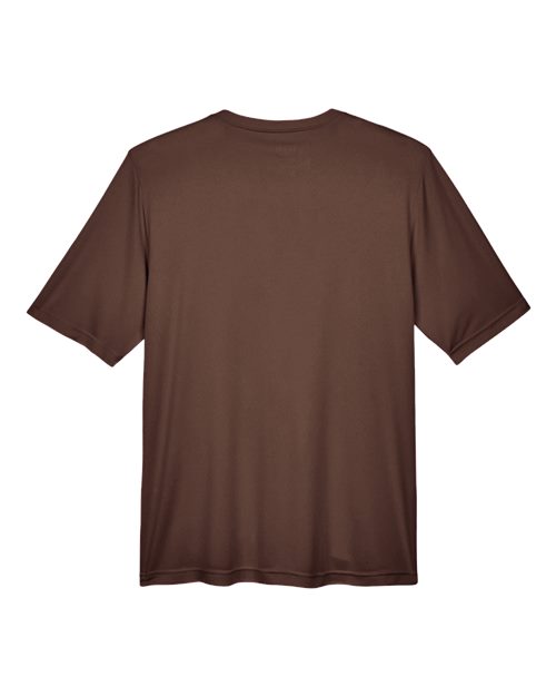 Team 365 TT11 Men's Zone Performance T-Shirt #color_SPORT DARK BROWN