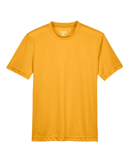 Team 365 TT11Y Youth Zone Performance T-Shirt #color_SP ATHLETIC GOLD