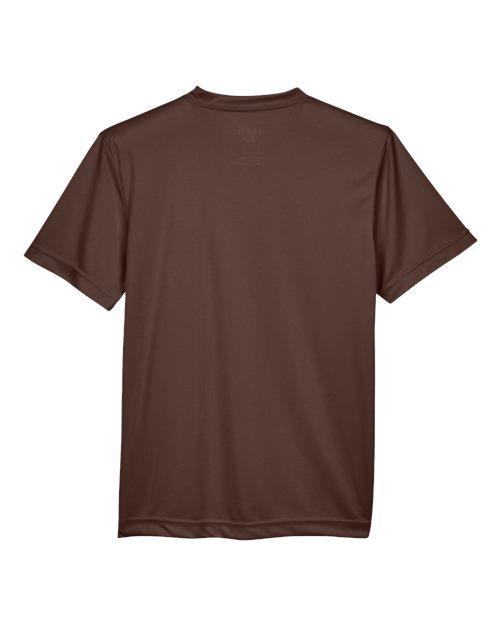 Team 365 TT11Y Youth Zone Performance T-Shirt #color_SPORT DARK BROWN