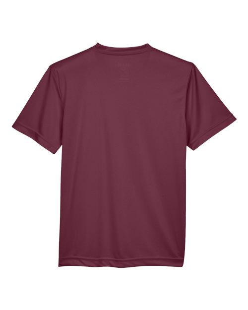 Team 365 TT11Y Youth Zone Performance T-Shirt #color_SPORT DRK MAROON