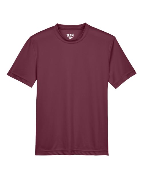 Team 365 TT11Y Youth Zone Performance T-Shirt #color_SPORT DRK MAROON