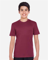 Team 365 TT11Y Youth Zone Performance T-Shirt #color_SPORT DRK MAROON