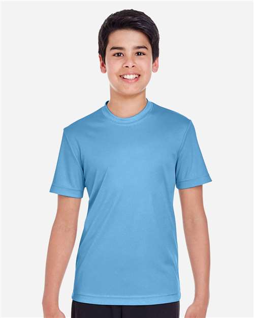 Team 365 TT11Y Youth Zone Performance T-Shirt #color_SPORT LIGHT BLUE