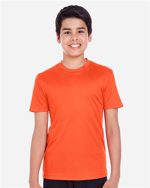 Team 365 TT11Y Youth Zone Performance T-Shirt #color_SPORT ORANGE