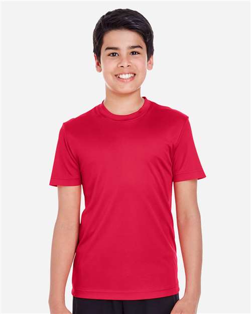 Team 365 TT11Y Youth Zone Performance T-Shirt #color_SPORT RED