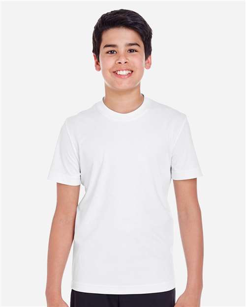 Team 365 TT11Y Youth Zone Performance T-Shirt #color_WHITE
