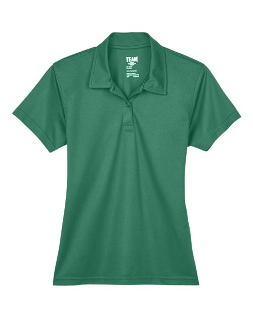 Team 365 TT21W Ladies' Command Snag Protection Polo #color_SPRT DARK GREEN