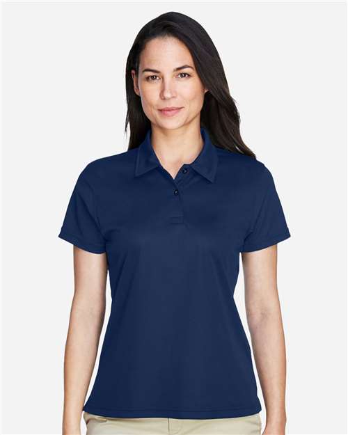 Team 365 TT21W Ladies' Command Snag Protection Polo #color_SPORT DARK NAVY