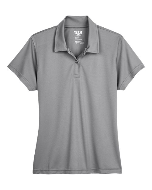 Team 365 TT21W Ladies' Command Snag Protection Polo #color_SPORT GRAPHITE