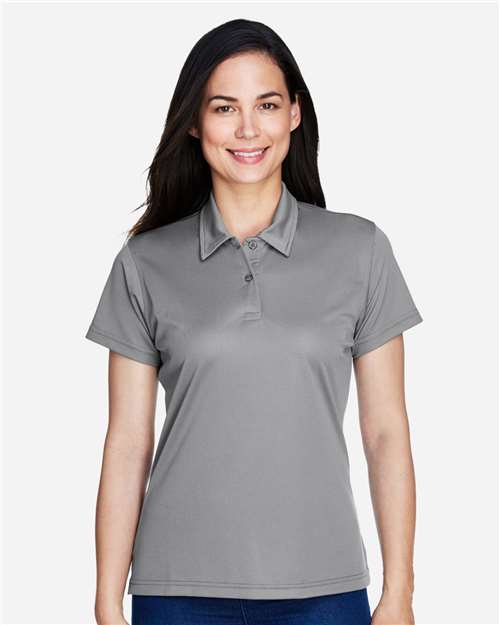 Team 365 TT21W Ladies' Command Snag Protection Polo #color_SPORT GRAPHITE