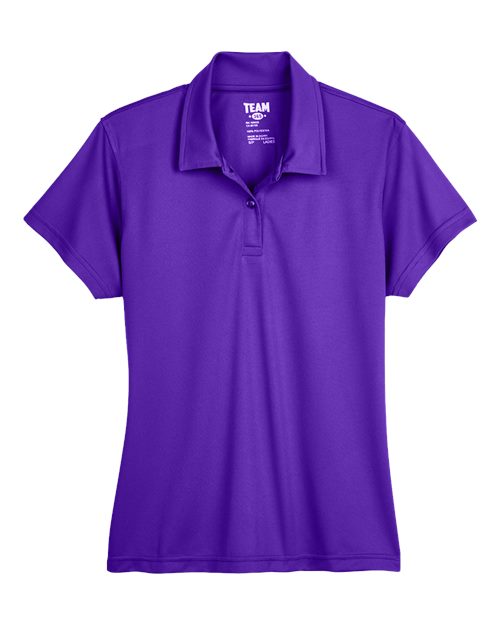 Team 365 TT21W Ladies' Command Snag Protection Polo #color_SPORT PURPLE