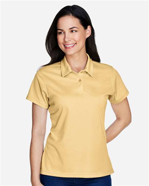 Team 365 TT21W Ladies' Command Snag Protection Polo #color_SPRT VEGAS GOLD
