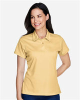 Team 365 TT21W Ladies' Command Snag Protection Polo #color_SPRT VEGAS GOLD