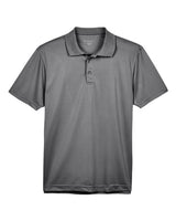 Harriton M315 Men's 4 oz. Polytech Polo #color_CHARCOAL