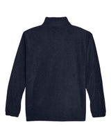 Harriton M990 Men's 8 oz. Full-Zip Fleece #color_NAVY
