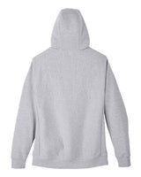 Team 365 TT95 Men's Zone HydroSport Heavyweight Full-Zip Hooded Sweatshirt #color_ATHLETIC HEATHER