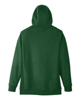 Team 365 TT95 Men's Zone HydroSport Heavyweight Full-Zip Hooded Sweatshirt #color_SPORT DARK GREEN