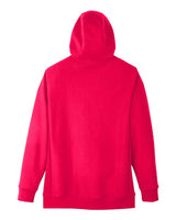 Team 365 TT95 Men's Zone HydroSport Heavyweight Full-Zip Hooded Sweatshirt #color_SPORT RED