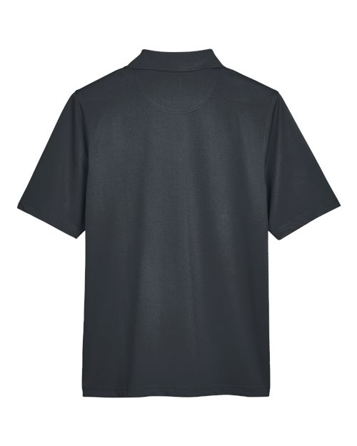 Harriton M348 Men's Advantage Snag Protection Plus IL Polo #color_DARK CHARCOAL