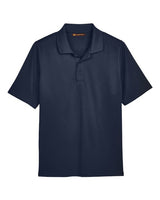 Harriton M348 Men's Advantage Snag Protection Plus IL Polo #color_DARK NAVY