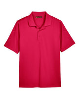 Harriton M348 Men's Advantage Snag Protection Plus IL Polo #color_RED