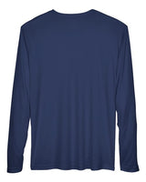 Team 365 TT11L Men's Zone Performance Long-Sleeve T-Shirt #color_SPORT DARK NAVY
