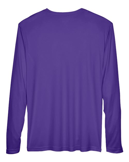 Team 365 TT11L Men's Zone Performance Long-Sleeve T-Shirt #color_SPORT PURPLE