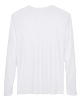 Team 365 TT11L Men's Zone Performance Long-Sleeve T-Shirt #color_WHITE
