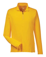 Team 365 TT31 Men's Zone Performance Quarter-Zip #color_SP ATHLETIC GOLD